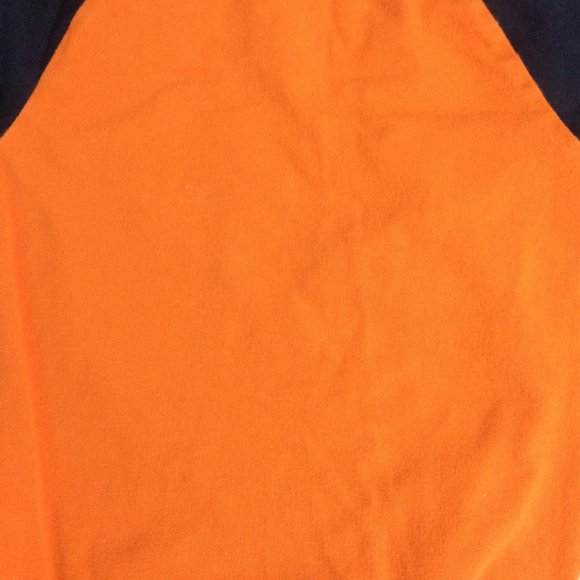 Gap Baby 12-18M Orange & Blue Embroidered Bodysuit - Picture 6 of 6